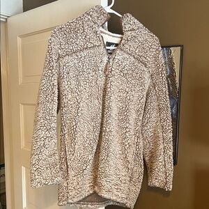 Plush Beige Teddy Jacket